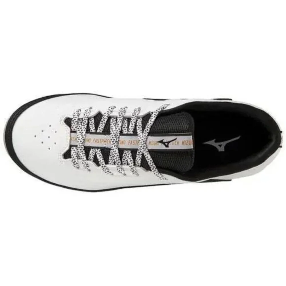 NWT Mizuno Women's 9-Spike Swift 8 Metal Fastpitch Softball Cleats - Picture 4 of 6